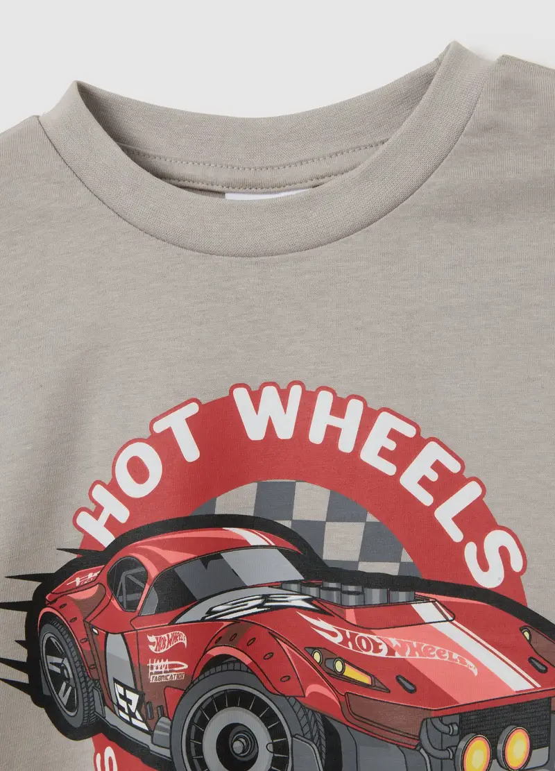 Maglietta Da Bambino In Puro Cotone Beige Regular Fit, Beige miniatura 3