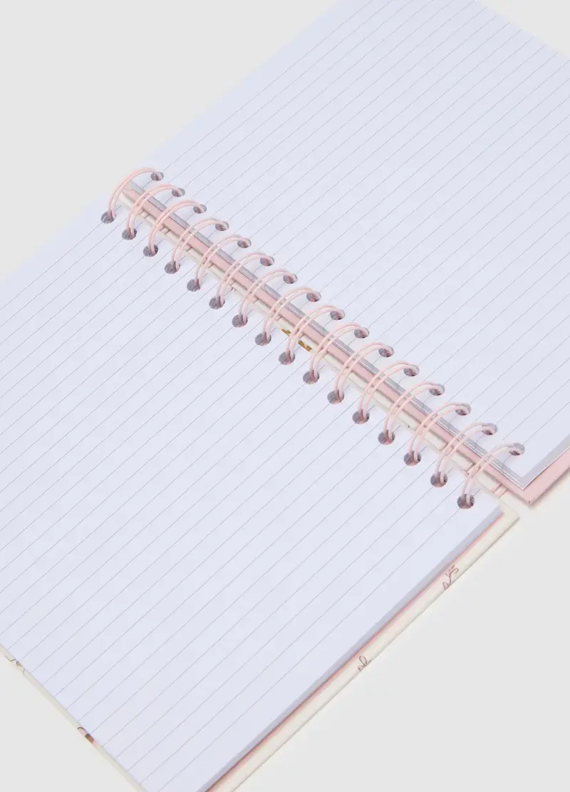 Taccuino In Carta Rosa Con Cuori, Donna, Multicolor miniatura 3