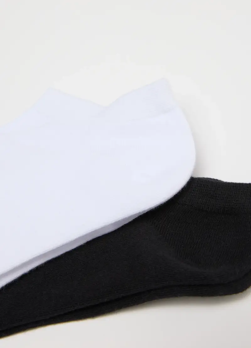 Multipack Calzini Corti Multicolor In Misto Cotone Regular Fit, Donna, Multicolor miniatura 3