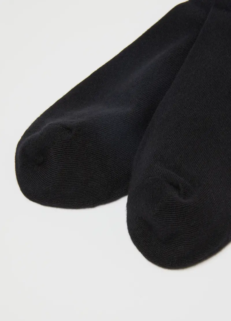 Multipack Calzini Neri In Misto Cotone Regular Fit, Donna, Nero miniatura 2