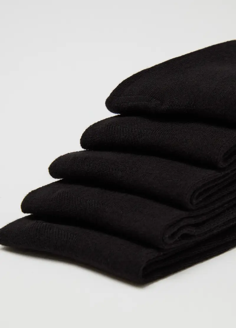 OVS Calze Donna Nero 4103113 miniatura 3