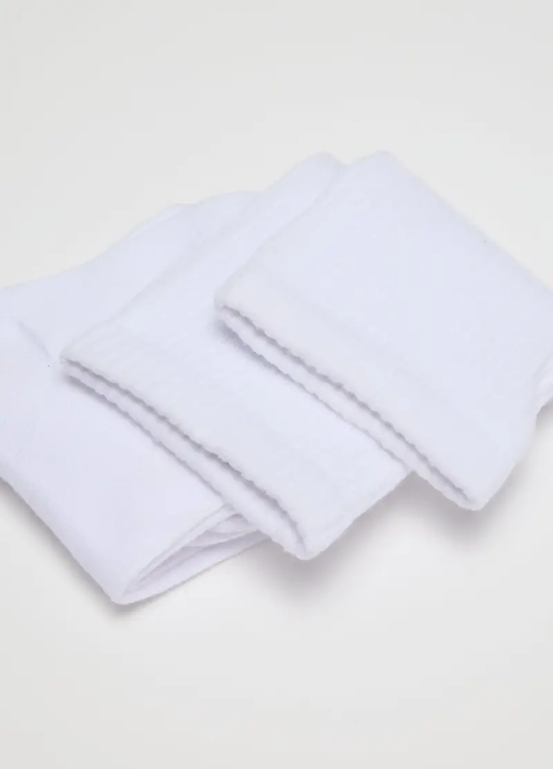 OVS, Multipack Di Lunghe Da Uomo In Misto Cotone Bianche, Bianco, Taglia: ONE SIZE miniatura 2