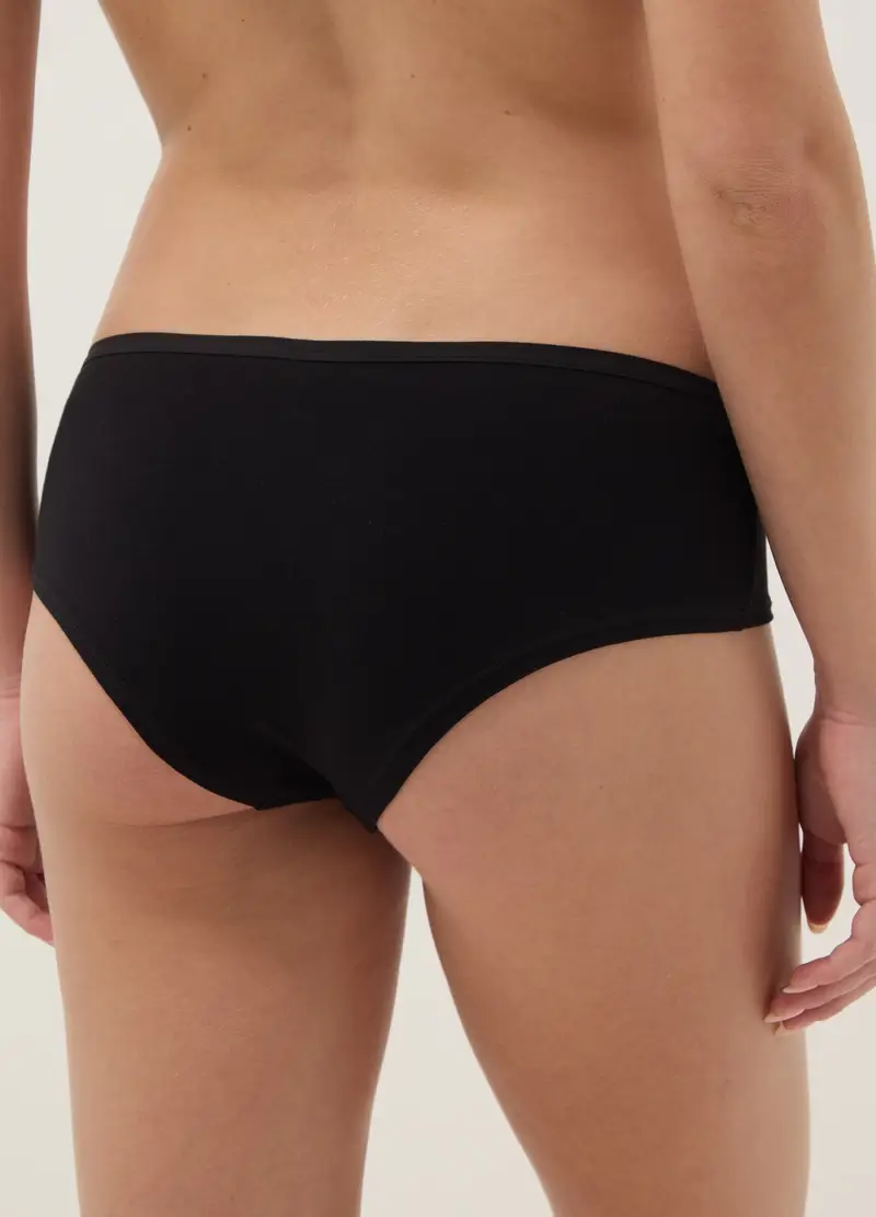 Multipack Slip In Cotone Elasticizzato Multicolor Regular Fit, Donna, Multicolor miniatura 3