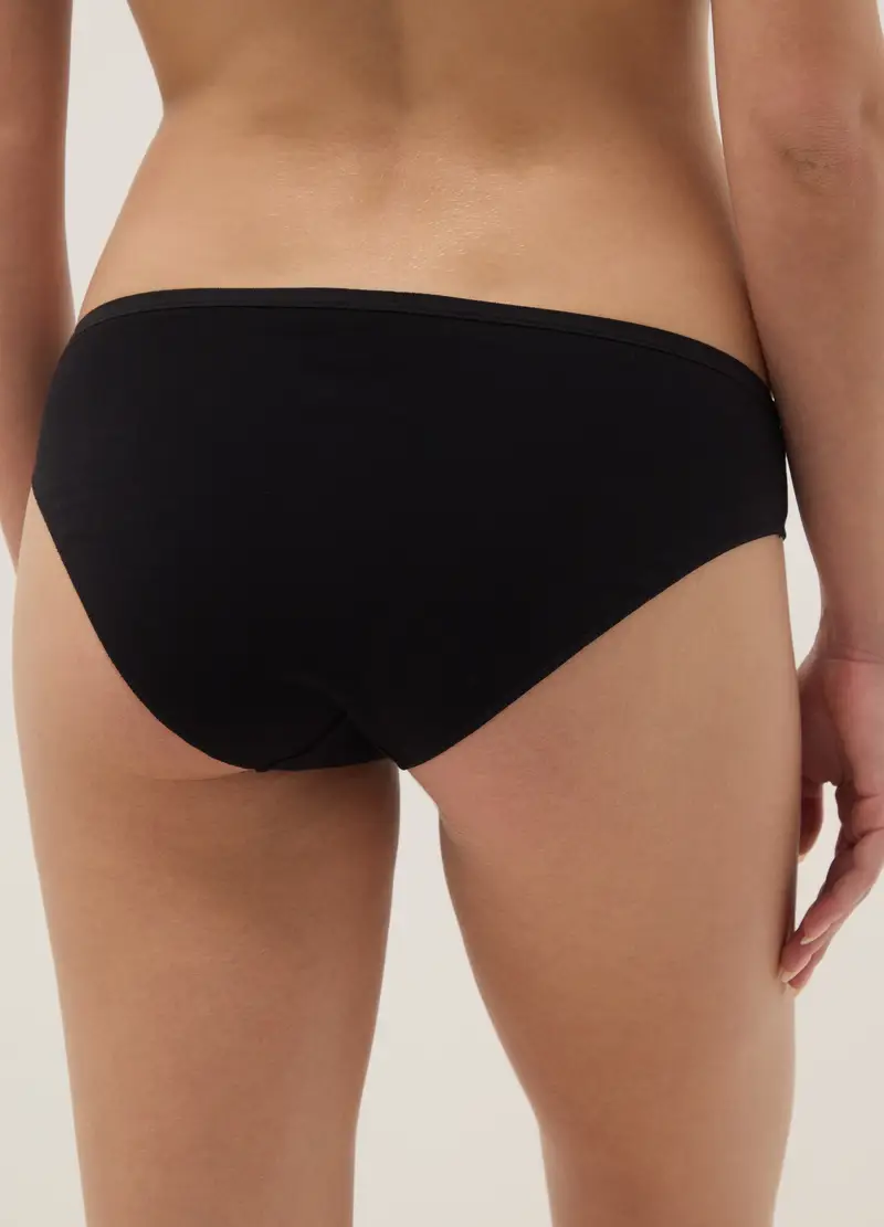 Multipack Slip In Cotone Elasticizzato Multicolor Regular Fit, Donna, Multicolor miniatura 3