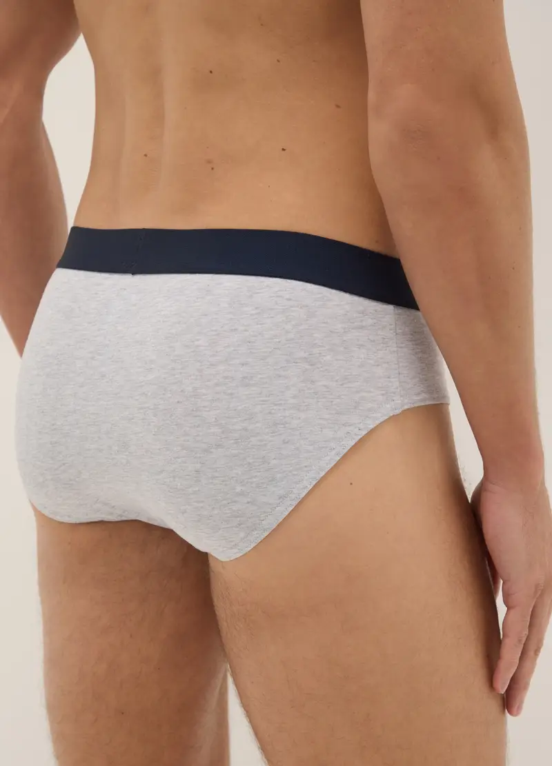 Multipack Slip In Cotone Elasticizzato Multicolor Regular Fit, Uomo, Multicolor miniatura 3