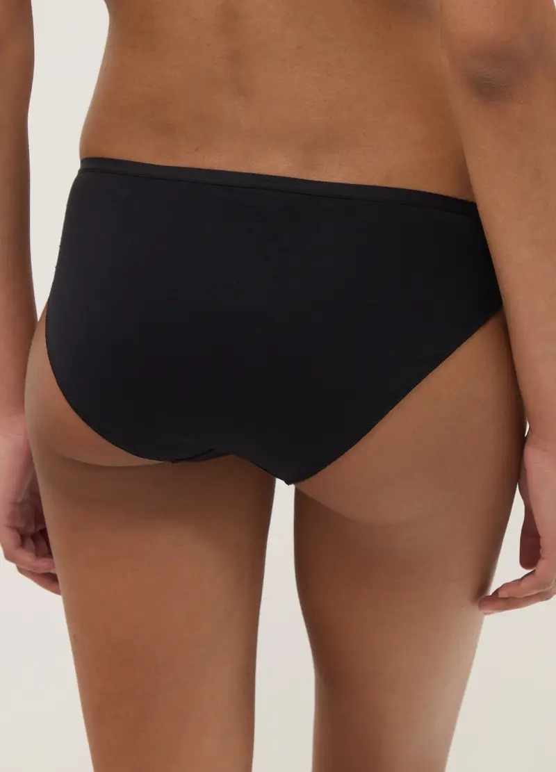 Multipack Slip In Cotone Organico Elasticizzato Multicolor, Donna, Multicolor miniatura 3