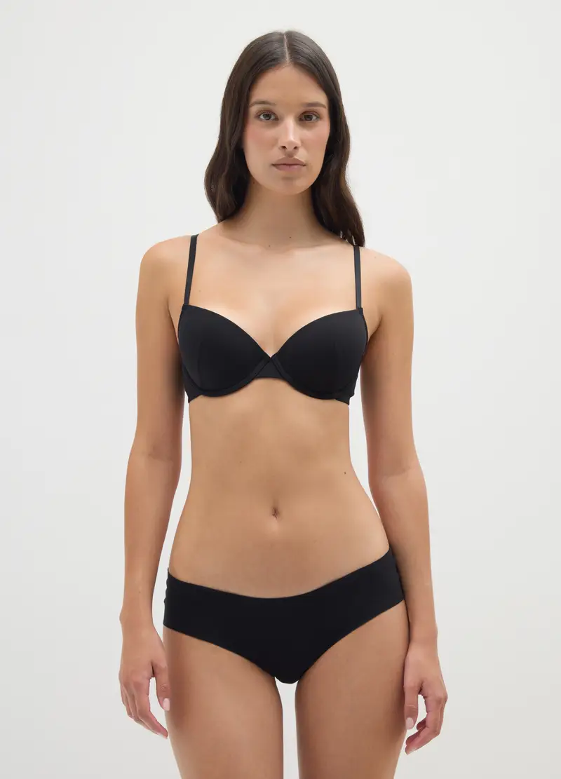 OVS , Mutanda In Cotone Elasticizzato Nera, Donna, Nero, Taglia: 2