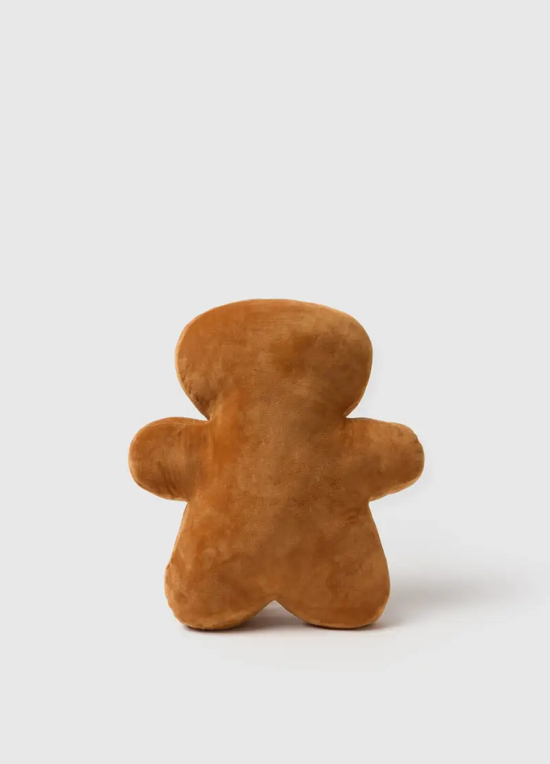 Ornamento Da Casa Marrone A Forma Di Ginger Bread, Donna, Marrone miniatura 2