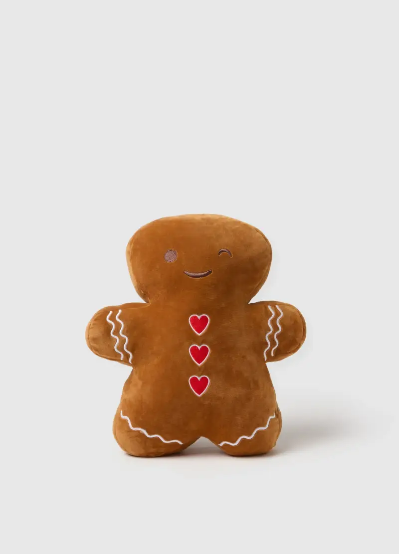 Ornamento Da Casa Marrone A Forma Di Ginger Bread, Donna, Marrone