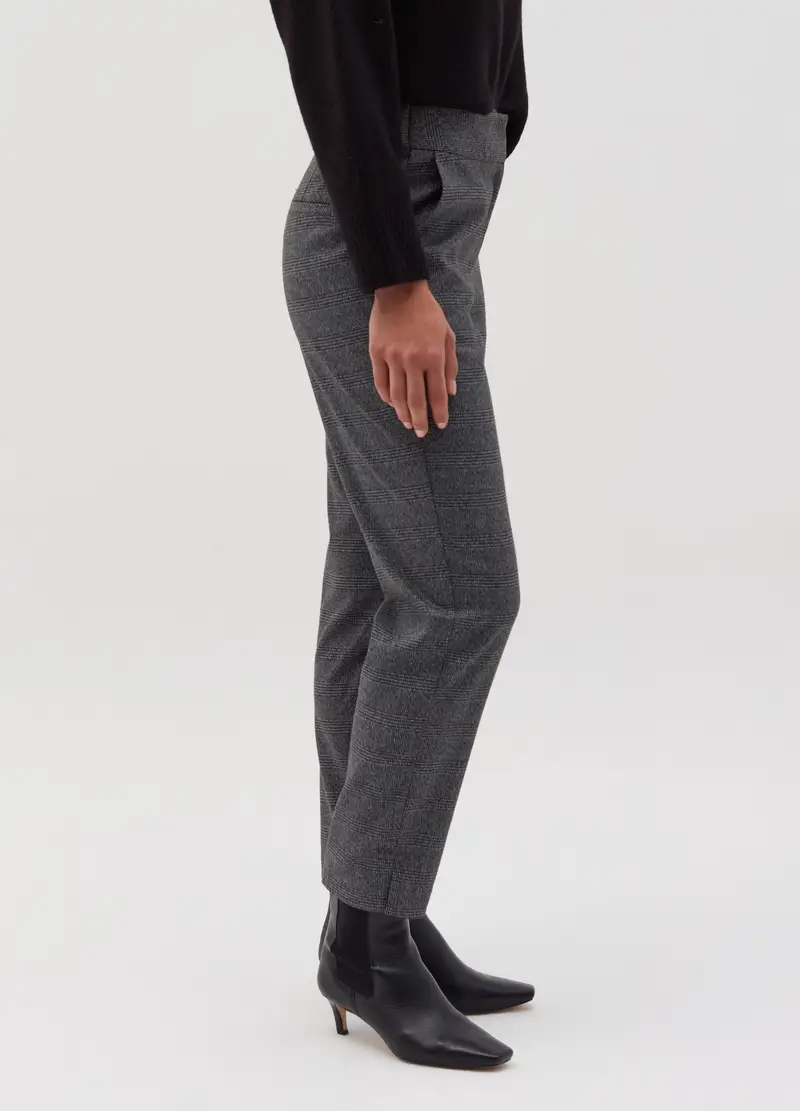 Ovs Pantalone a Sigaretta con Spacchetti Donna Grigio miniatura 3