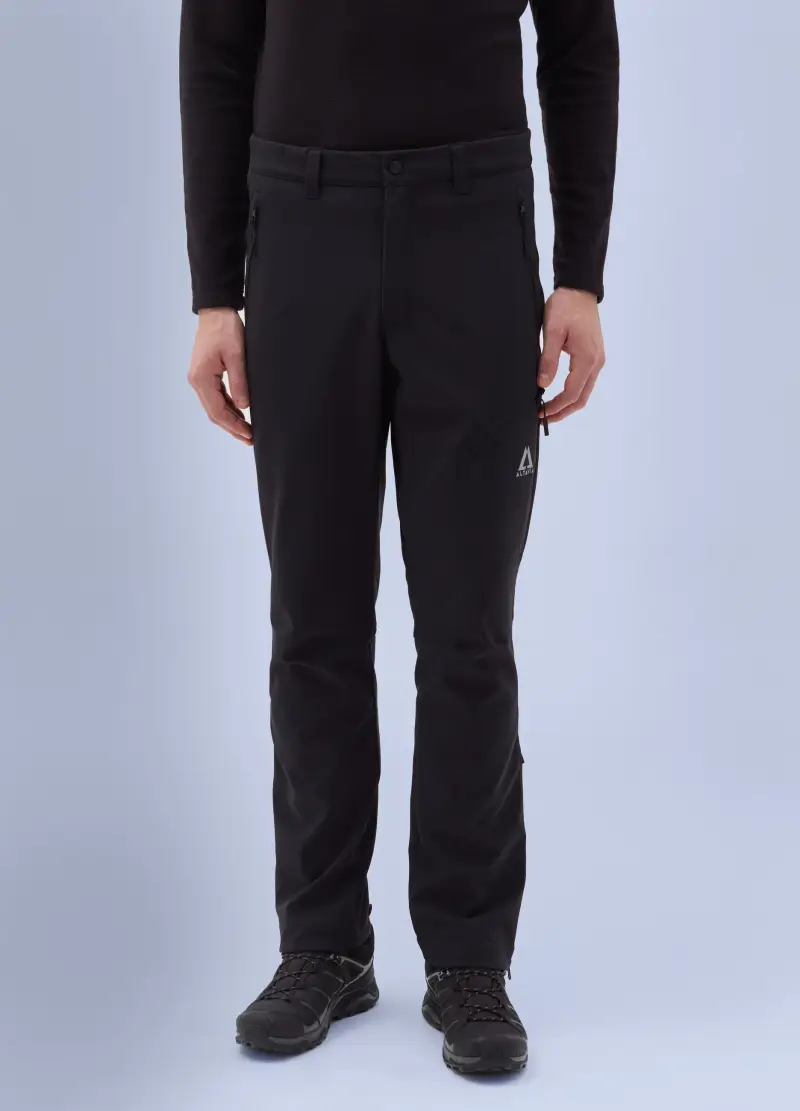 Pantalone Trekking Termico Altavia With Deborah Compagnoni, Uomo, Nero miniatura 2