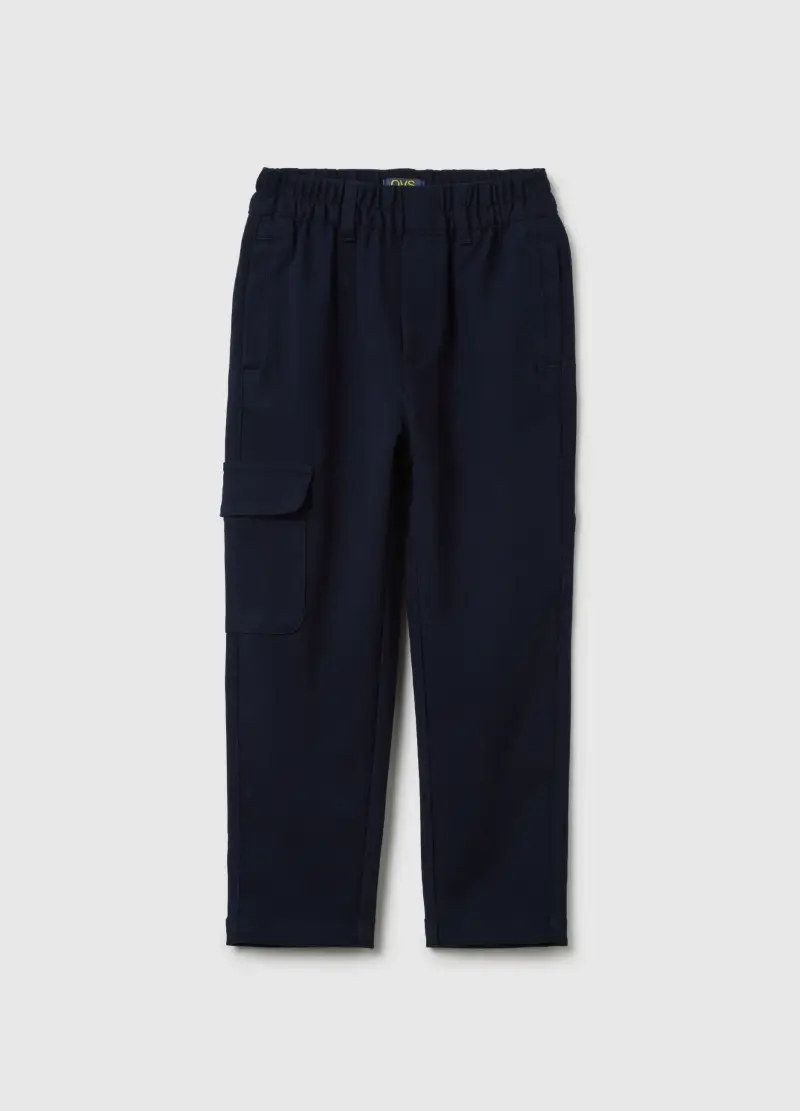 Pantaloni Blu Da Bambino Regular Fit, Blu