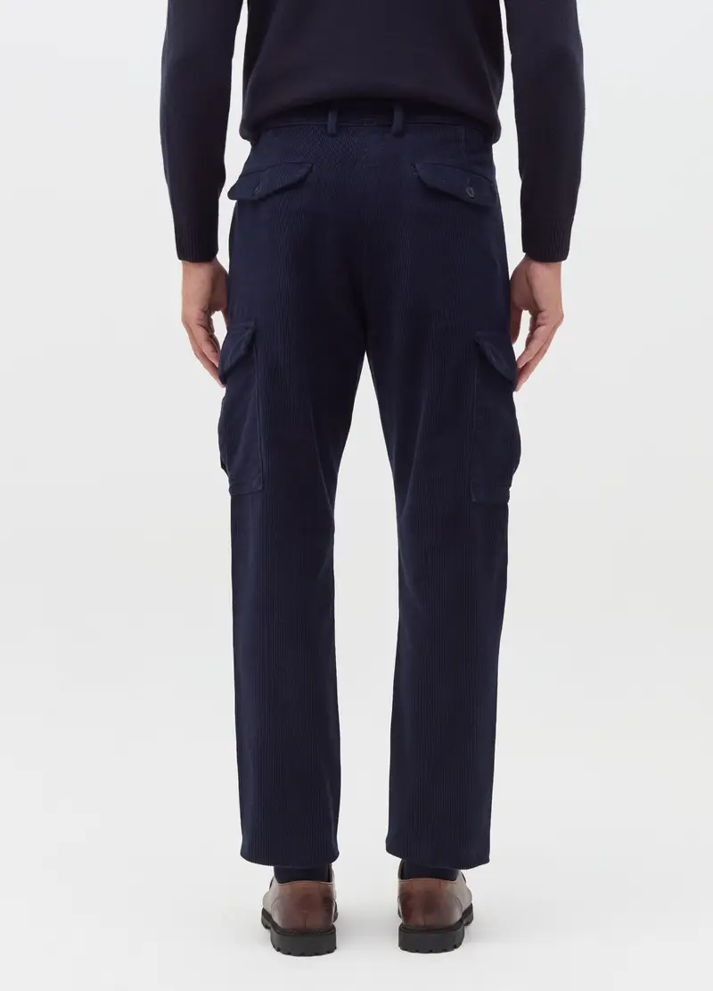 OVS Pantaloni cargo Uomo Blu 4306875 miniatura 3