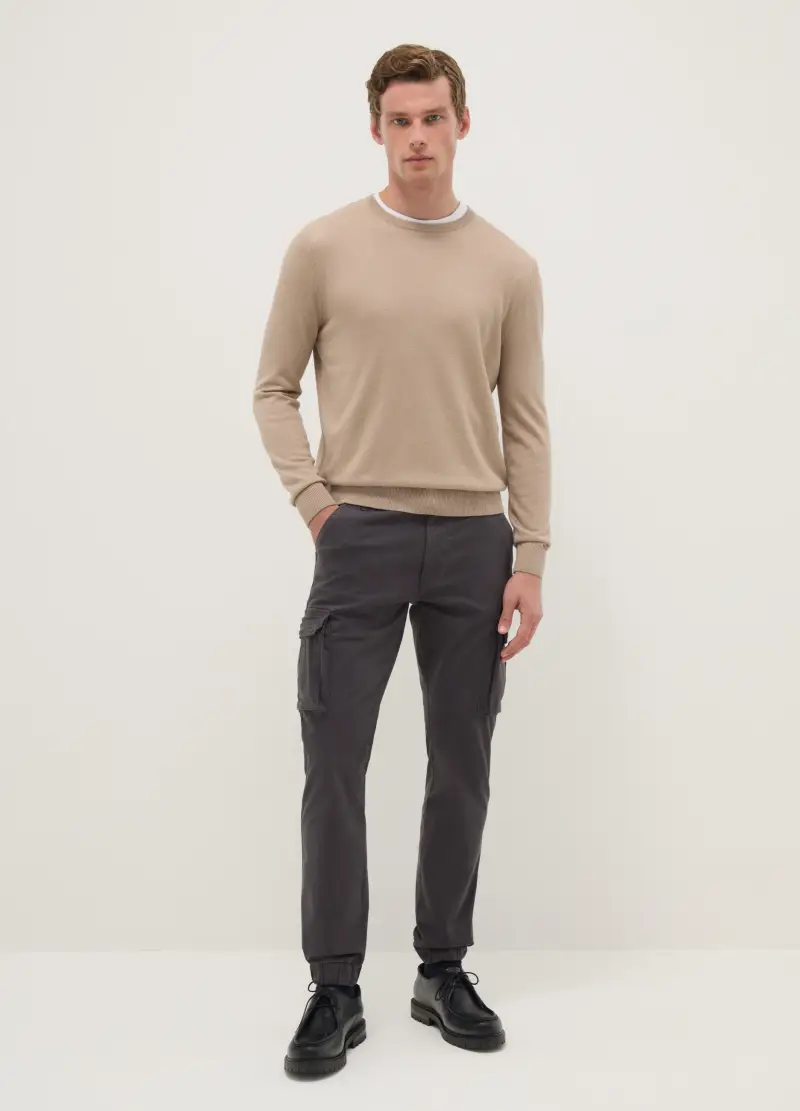 OVS Pantaloni cargo Uomo Grigio 3984318