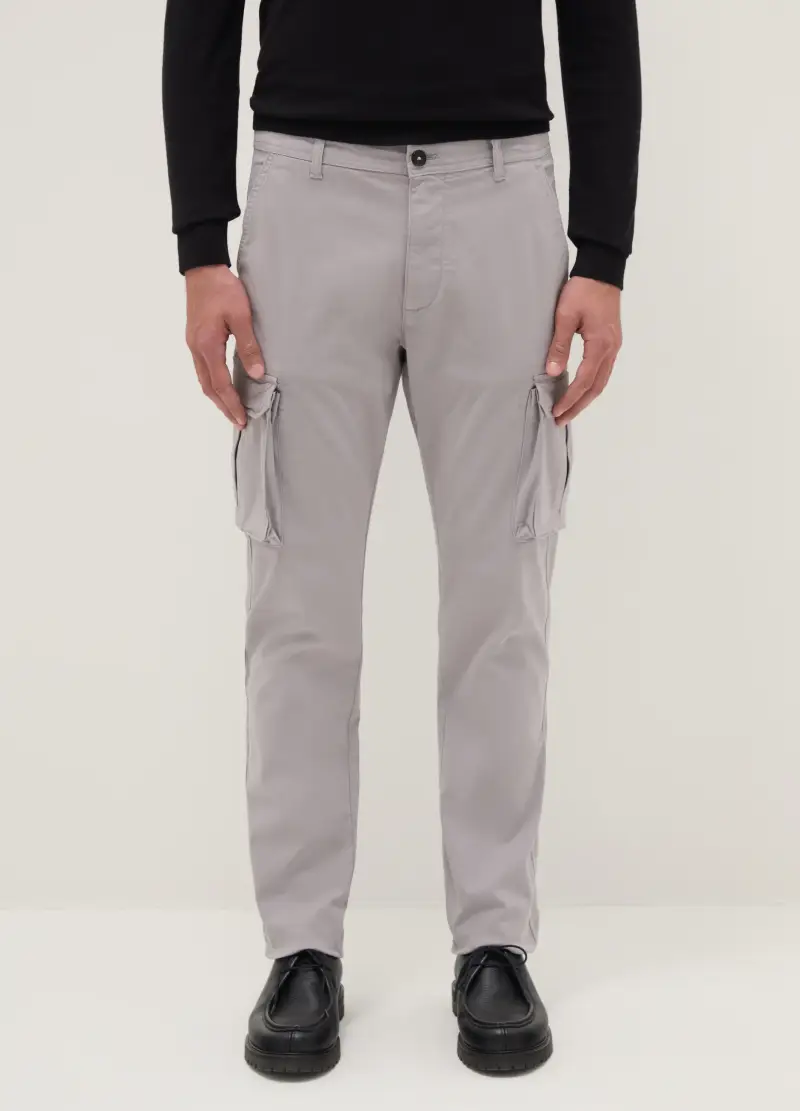 OVS Pantaloni cargo Uomo Grigio 3984322 miniatura 2