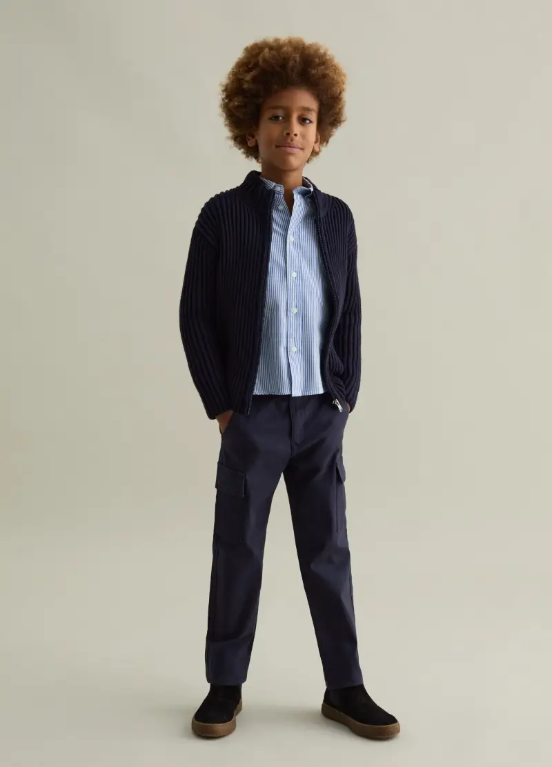OVS Pantaloni cargo Bambino Blu 2736287