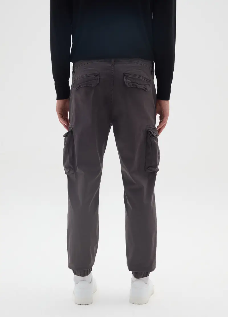OVS Pantaloni cargo Uomo Grigio 4328742 miniatura 3