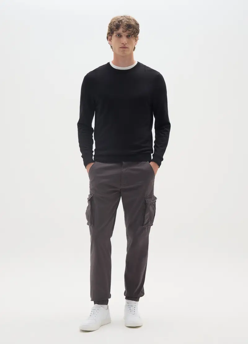 OVS Pantaloni cargo Uomo Grigio 4152989