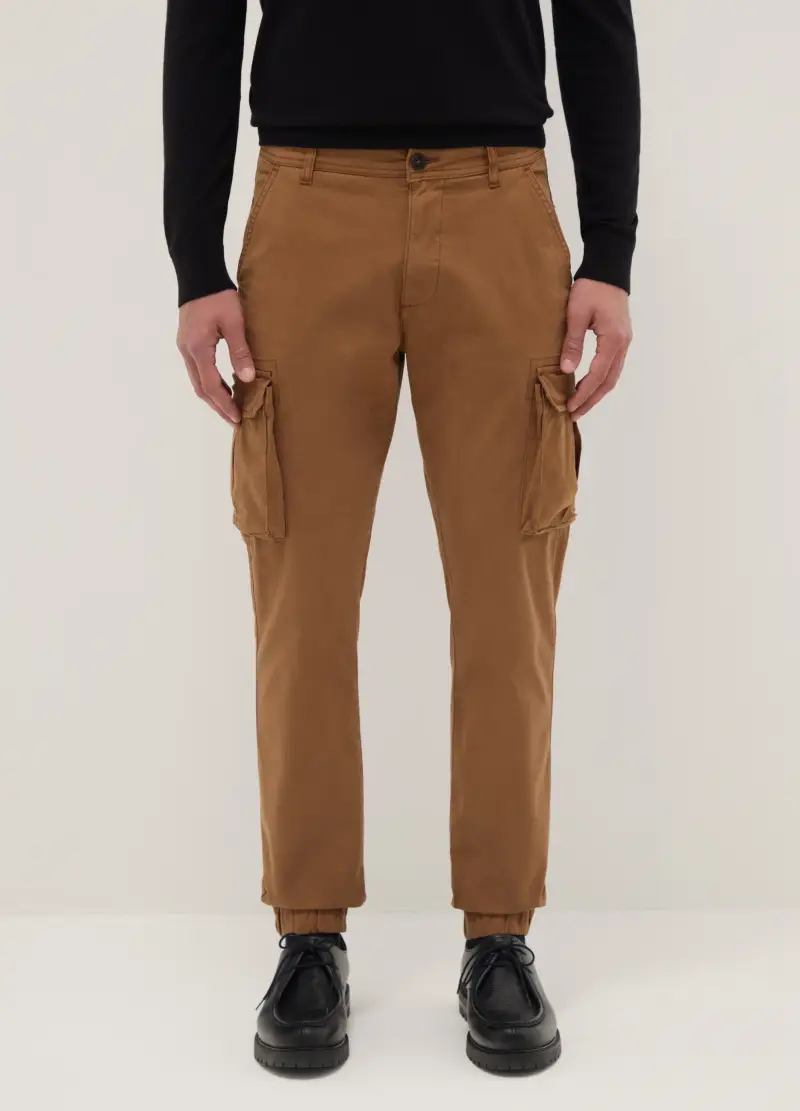 OVS Pantaloni cargo Uomo Marrone 3984319 miniatura 2