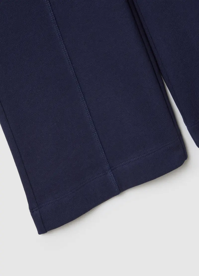 OVS, Pantaloni Da Bambina In Puro Cotone Blu Culotte, Blu, Taglia: 4-5 miniatura 3