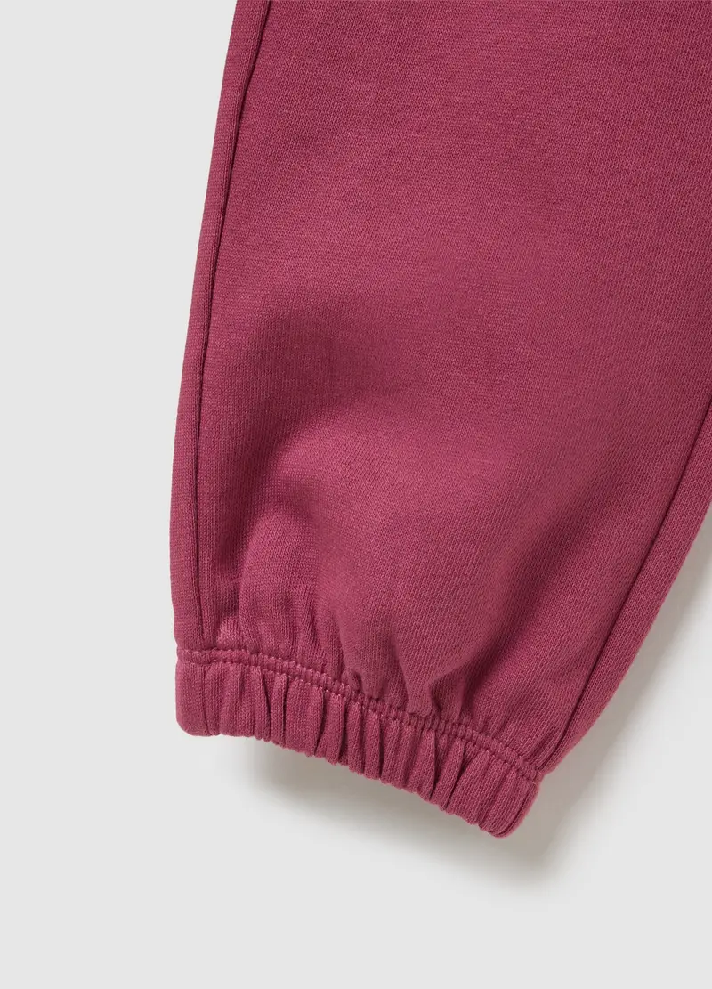 OVS, Pantaloni Da Bambina In Puro Cotone Viola Regular Fit, Viola, Taglia: 3-4 miniatura 3