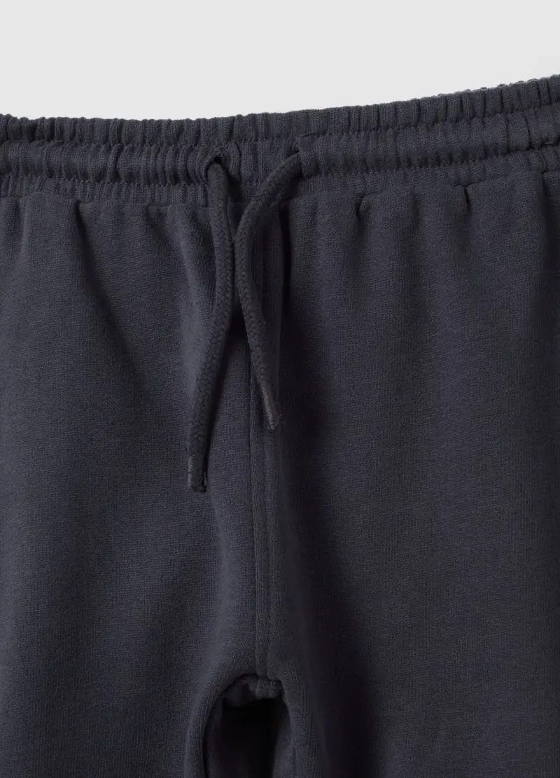 OVS, Pantaloni Da Bambino In Puro Cotone Nero Regular Fit, Nero, Taglia: 9-12 miniatura 2