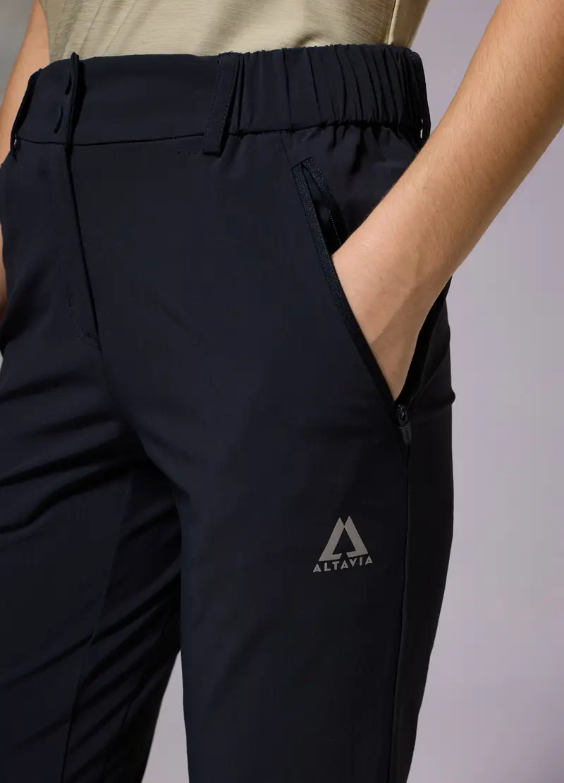 OVS, Pantaloni Da Trekking Altavia With Deborah Compagnoni, Donna, Nero, Taglia: XS miniatura 3