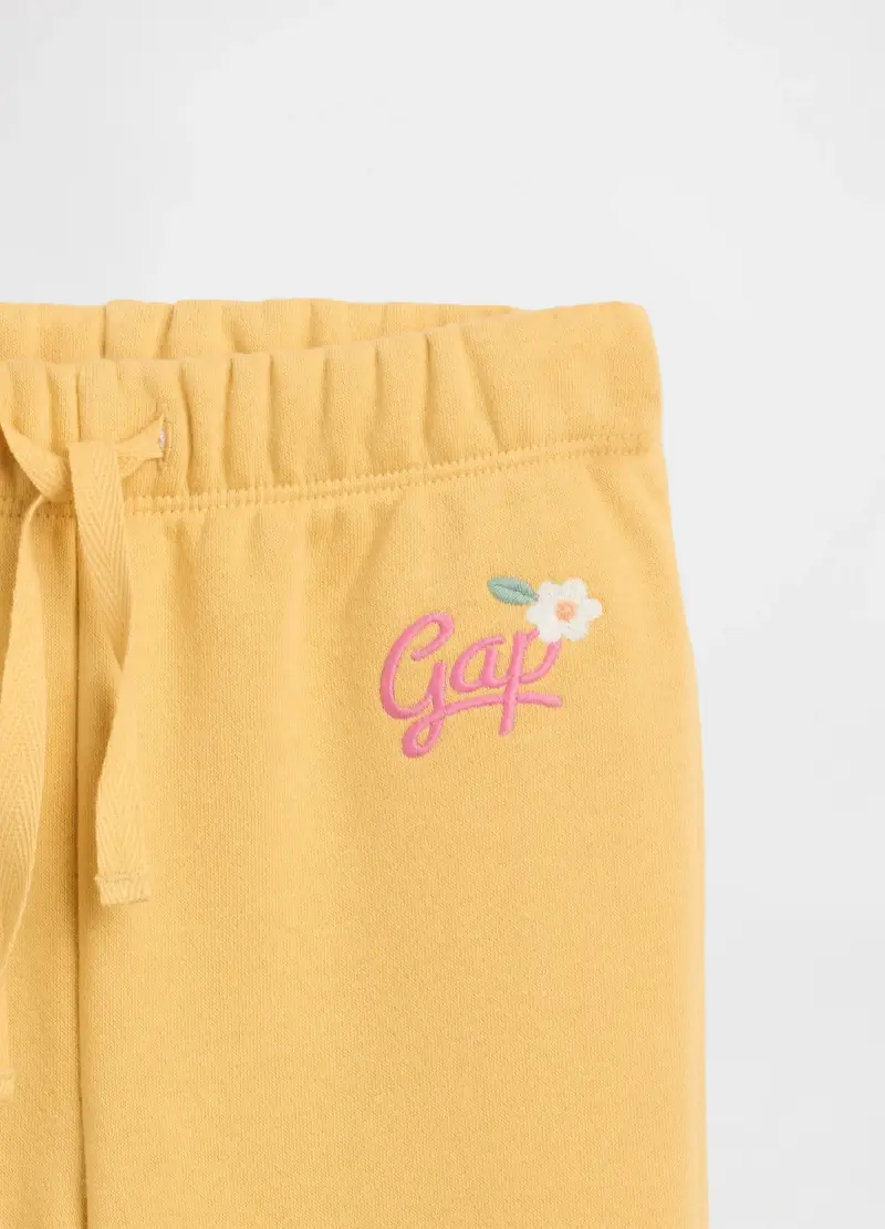 Pantaloni Gialli Per Bambina, Arancione miniatura 3