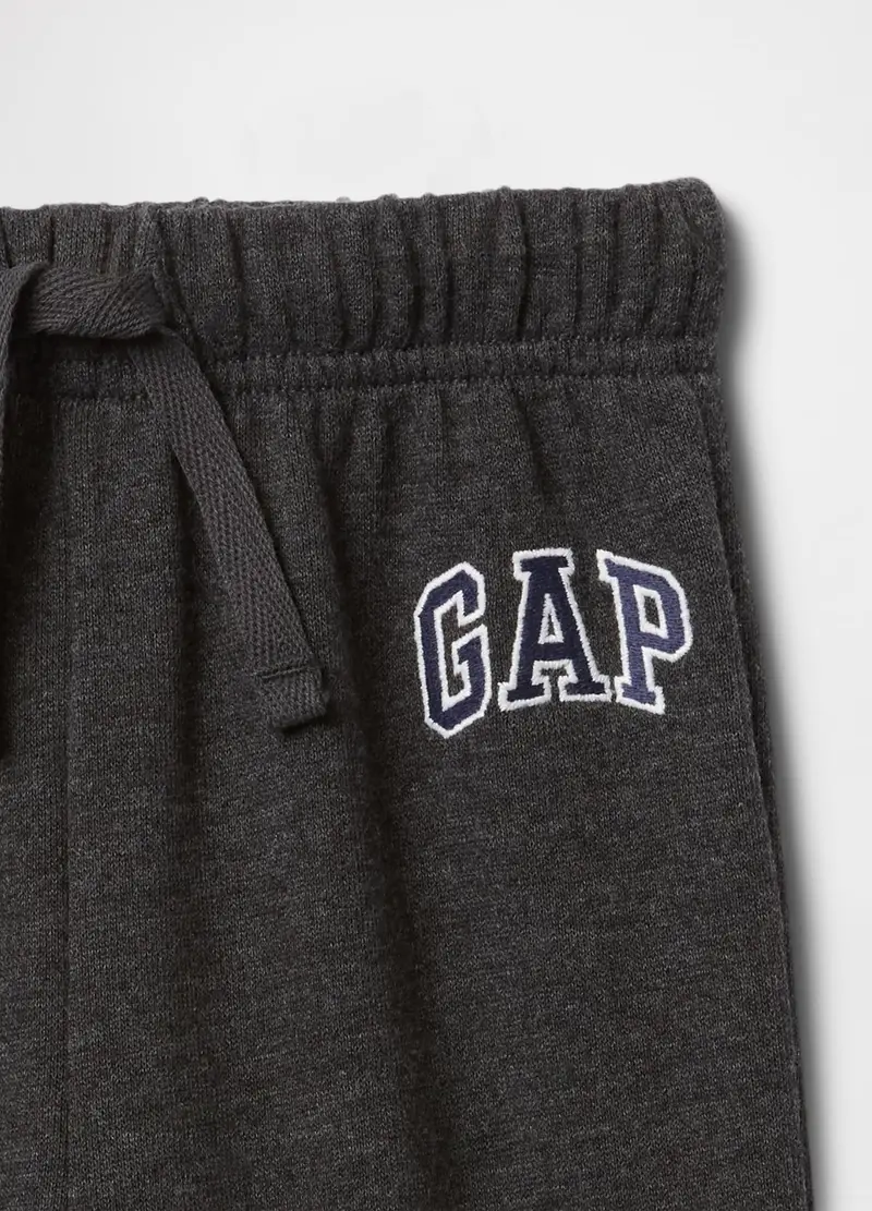 Pantaloni Grigi In Misto Cotone E Poliestere, Bambino, Nero miniatura 3