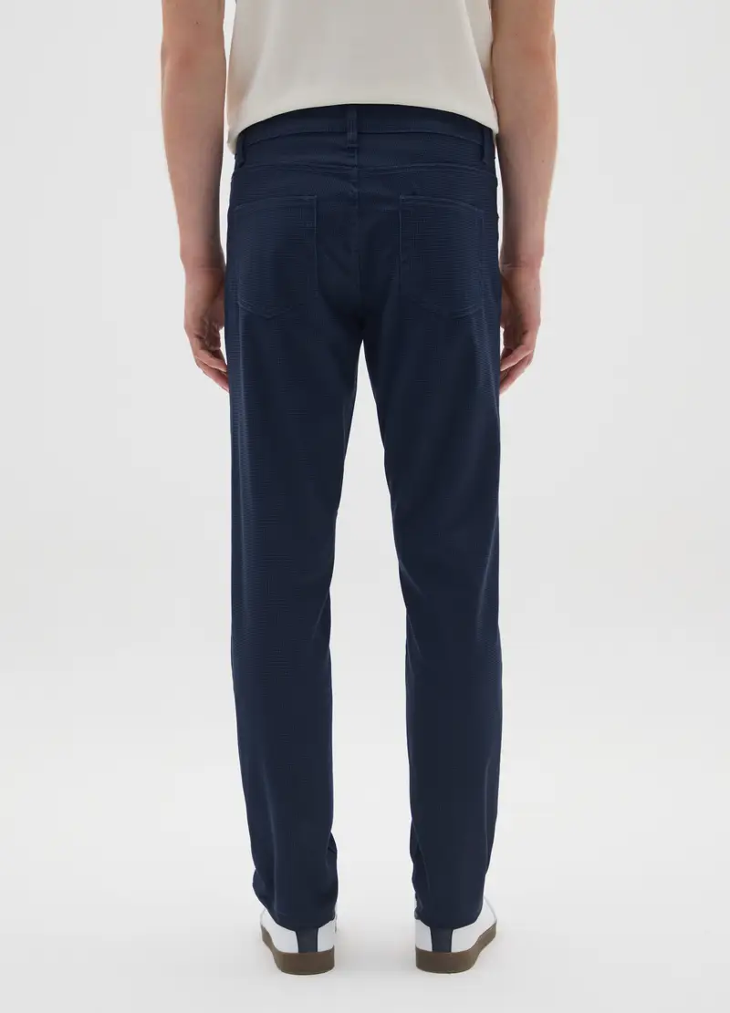 Pantaloni Slim Fit Blu, Uomo, Blu miniatura 3