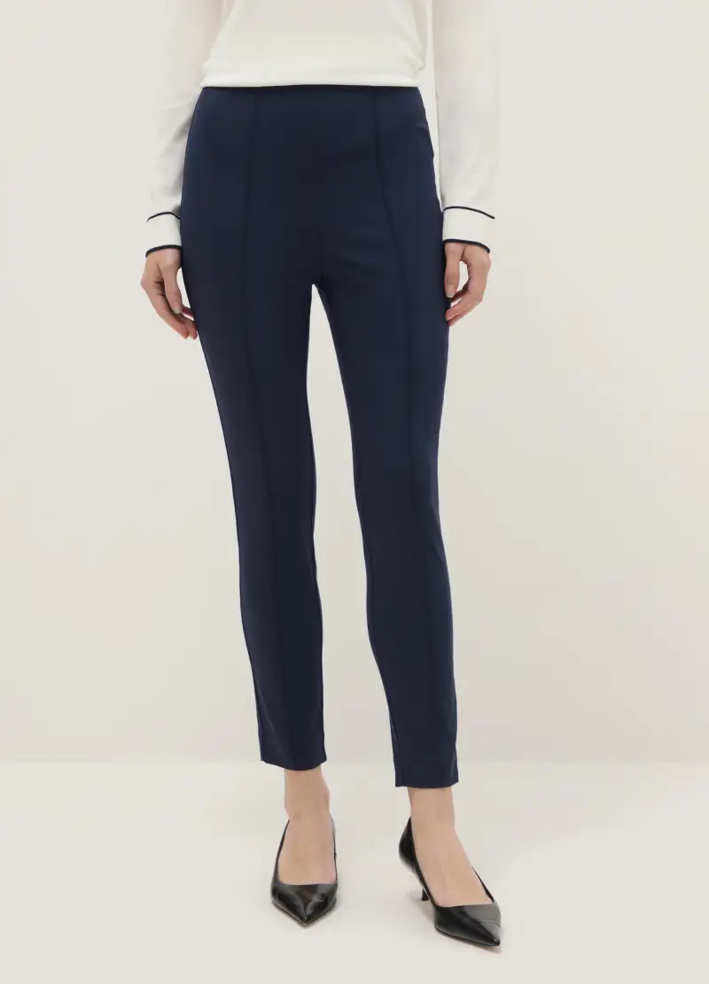 Pantaloni Treggins Blu Slim Fit, Donna, Blu miniatura 2