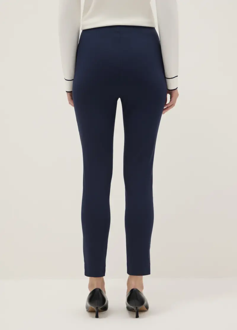 Pantaloni Treggins Blu Slim Fit, Donna, Blu miniatura 3