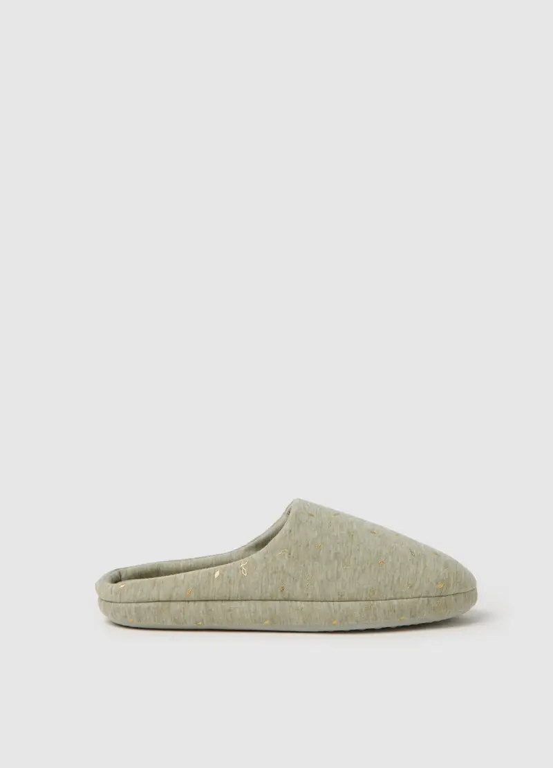 OVS HOUSEBRAND Pantofole Donna Verde 1174762