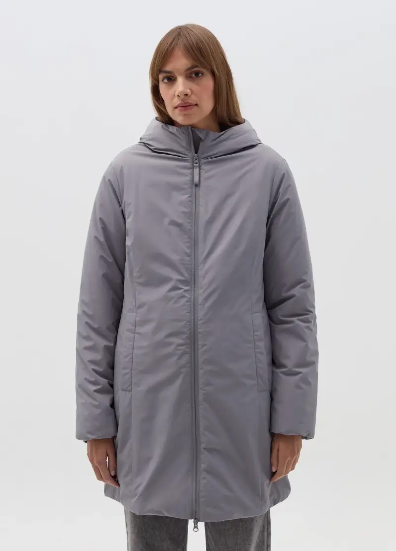OVS Parka Donna Grigio 3188638 miniatura 2
