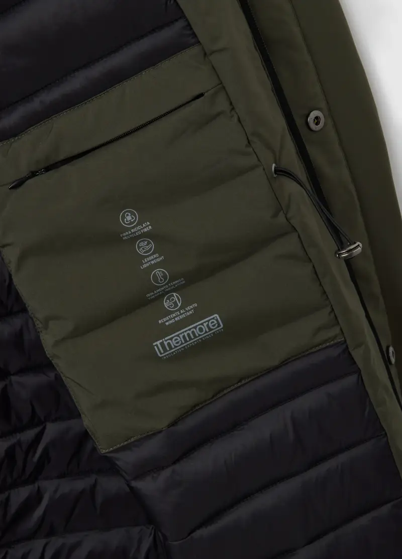 OVS Parka Uomo Verde 3456338 miniatura 3