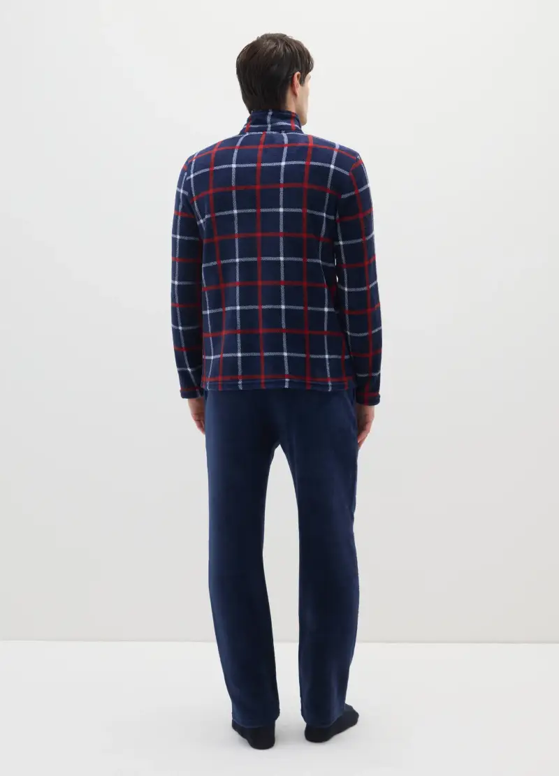 Pigiama A Quadri Multicolor Regular Fit, Uomo, Multicolor miniatura 3