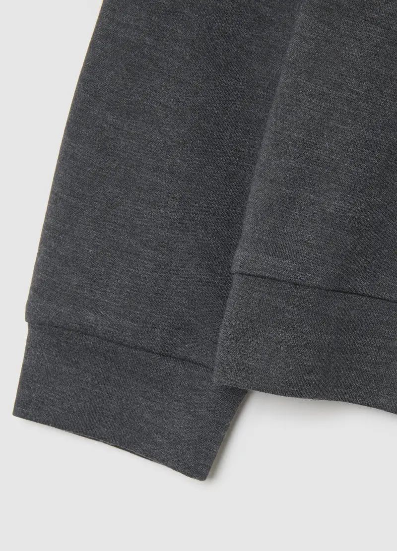 Pigiama Blu In Cotone, Uomo, Nero miniatura 2