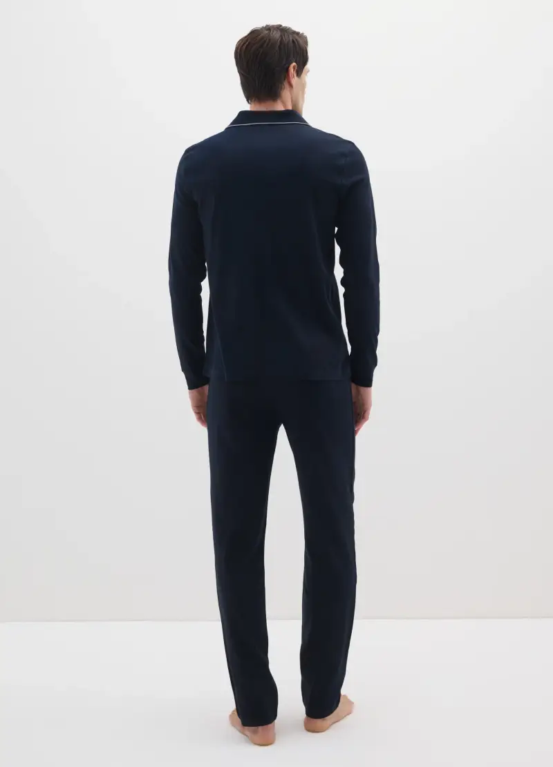 OVS Polo Uomo Blu 3438503 miniatura 3