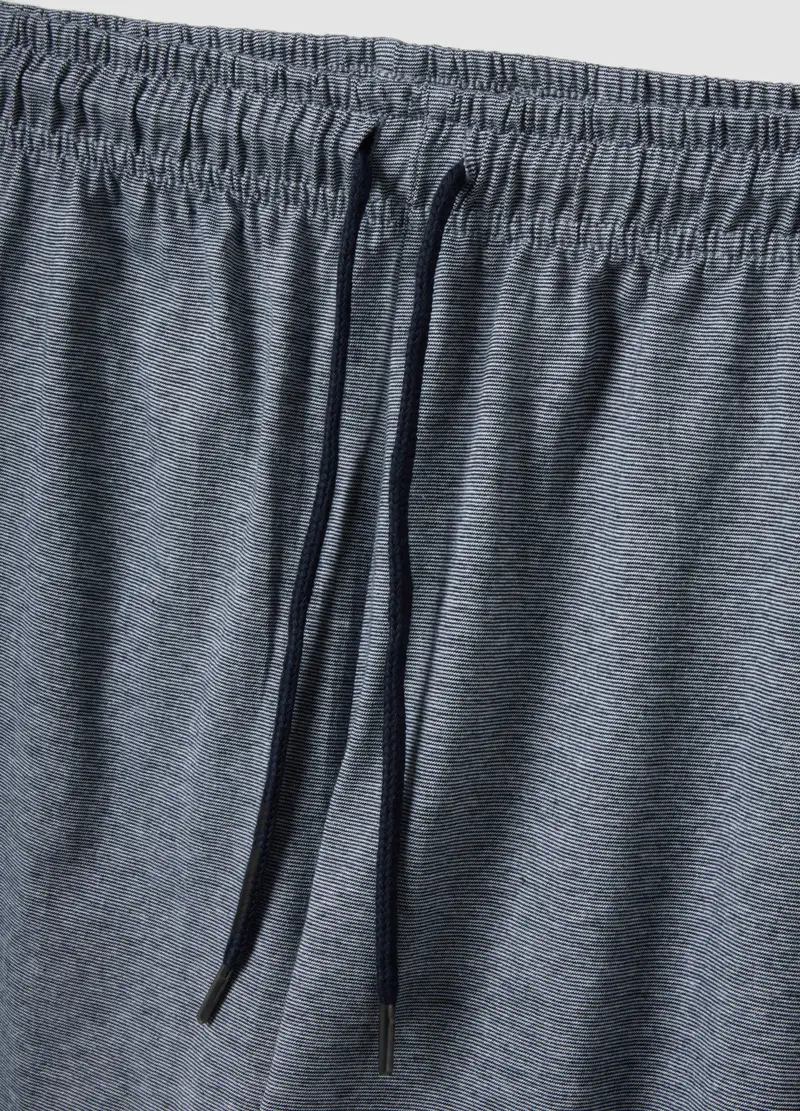 Pigiama Corto In Puro Cotone Organico Multicolor Regular Fit, Uomo, Multicolor miniatura 2