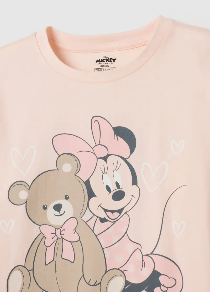 OVS, Pigiama Da Bambina In Puro Cotone Rosa Regular Fit, Rosa, Taglia: 3-4 miniatura 2