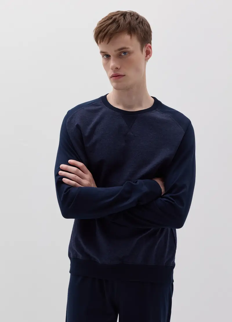 OVS Top Uomo Blu 4152634 miniatura 2