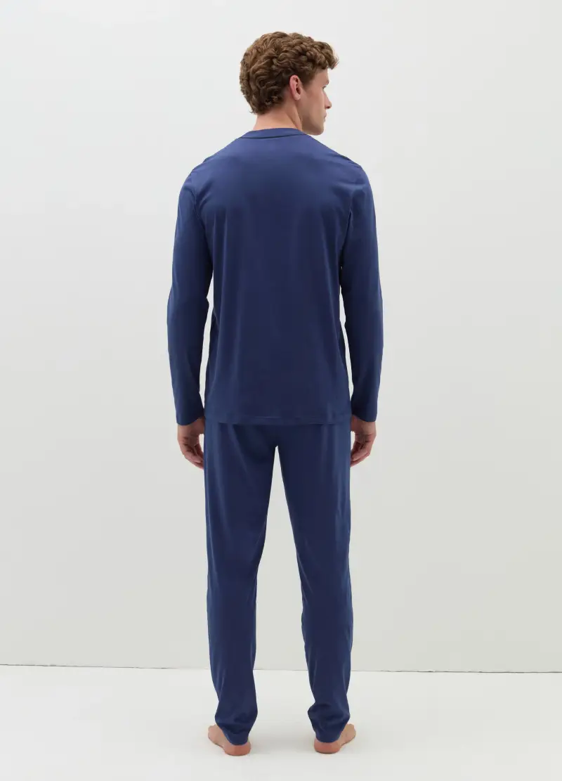 OVS Top Uomo Blu 4306677 miniatura 3