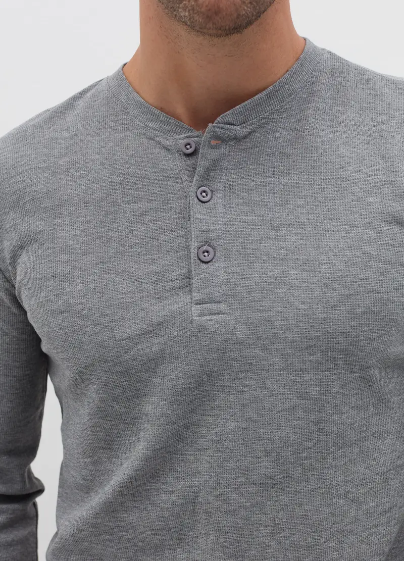 OVS Top Uomo Grigio 4315586 miniatura 3