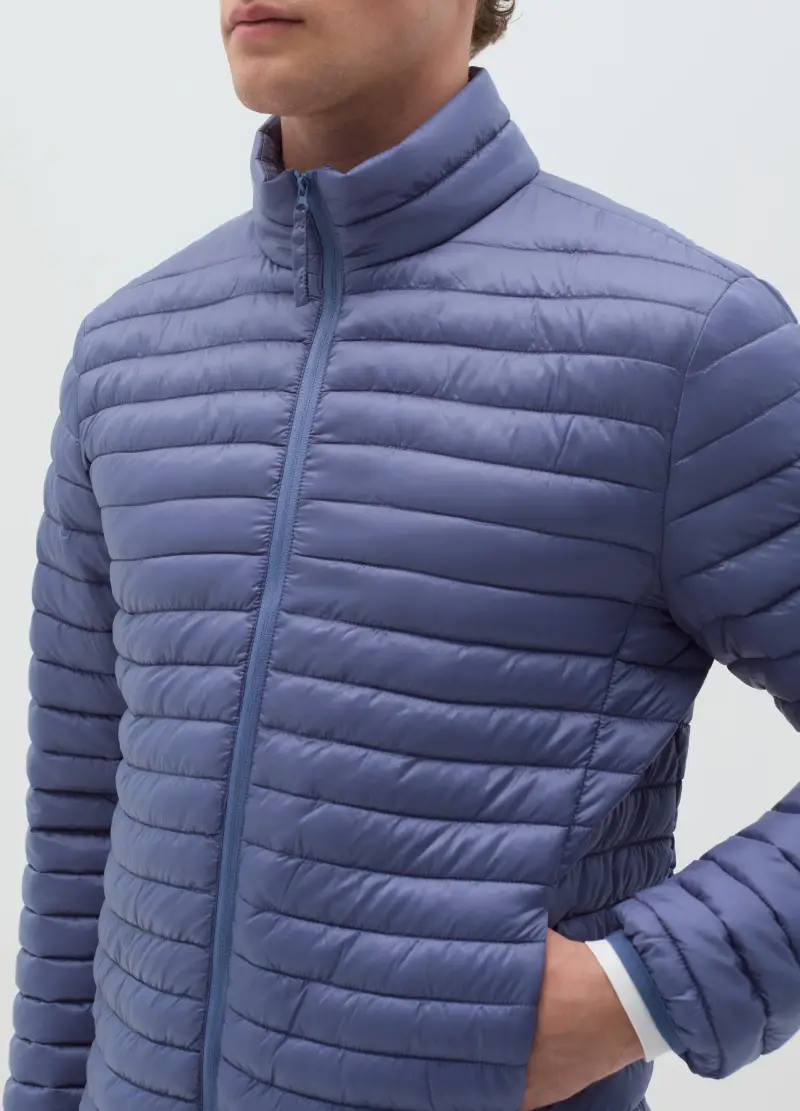 Piumino Full-zip Ultralight Trapuntato, Uomo, Blu miniatura 3