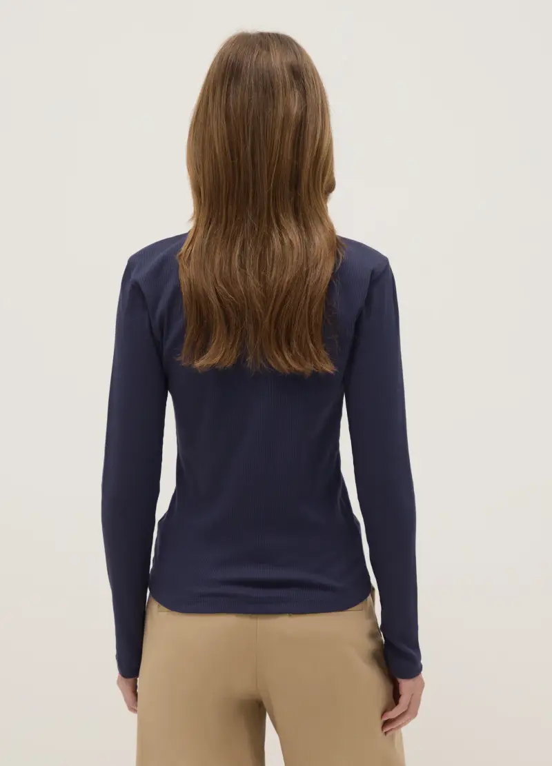 OVS Polo Donna Blu 4011322 miniatura 3