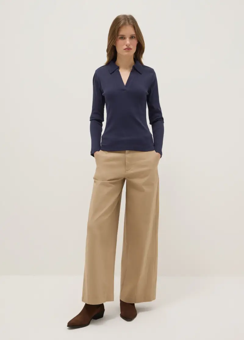 OVS Polo Donna Blu 4011322