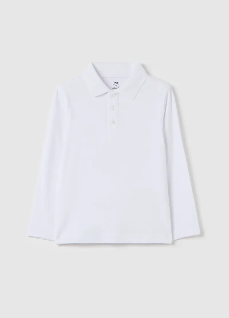 OVS Polo Bambino Bianco 2735903