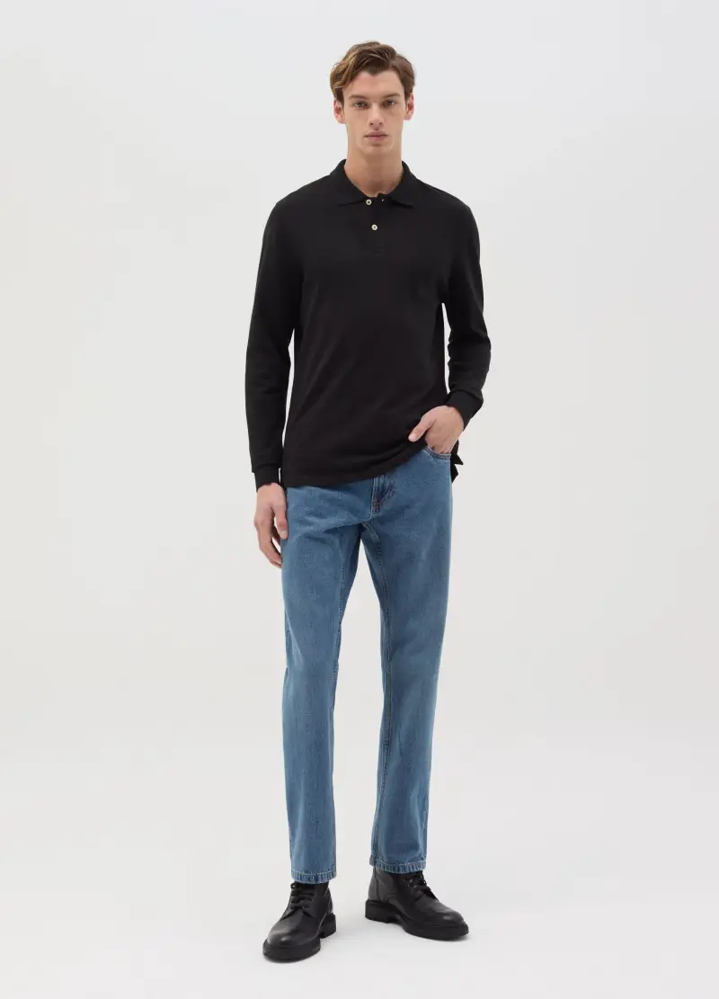 OVS Polo Uomo Grigio 3983740 miniatura 2