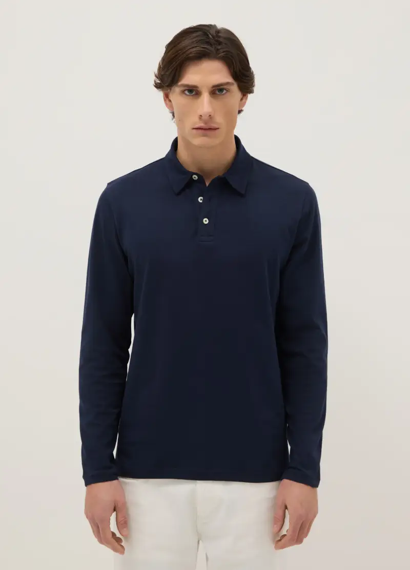 OVS Polo Uomo Blu 4022209 miniatura 2