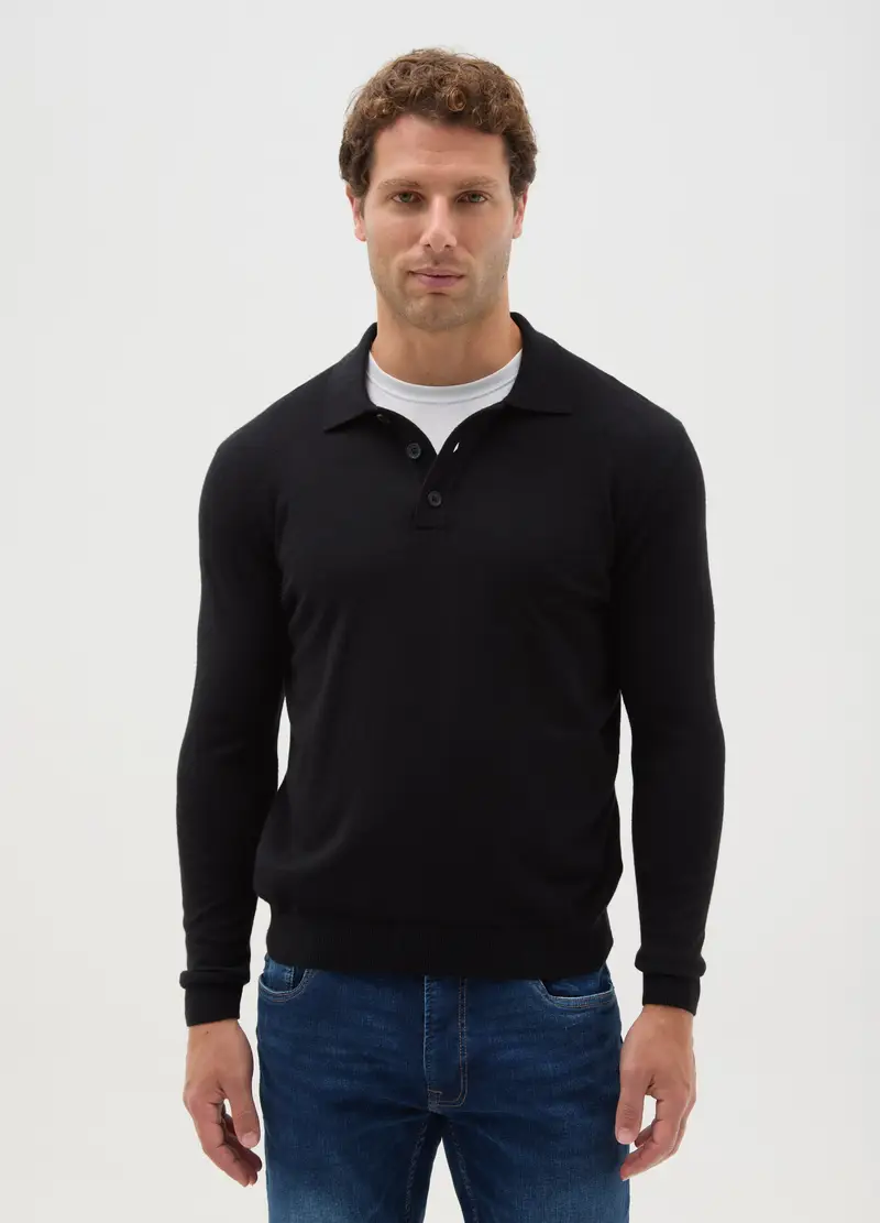 OVS Polo Uomo Nero 3530727